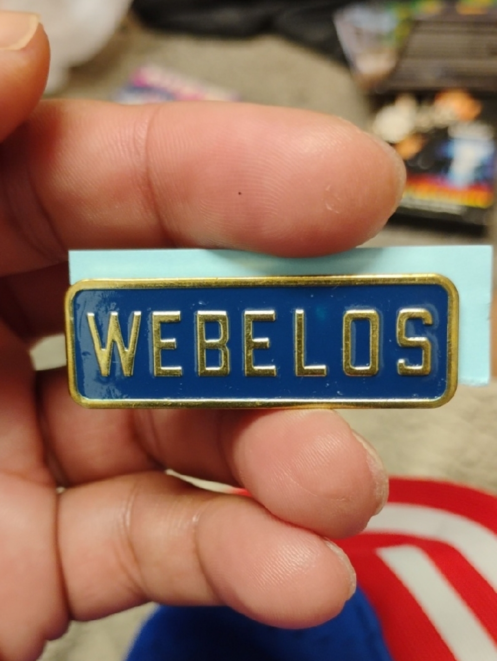 WEBELOS BADGE NRMINT CONDITION